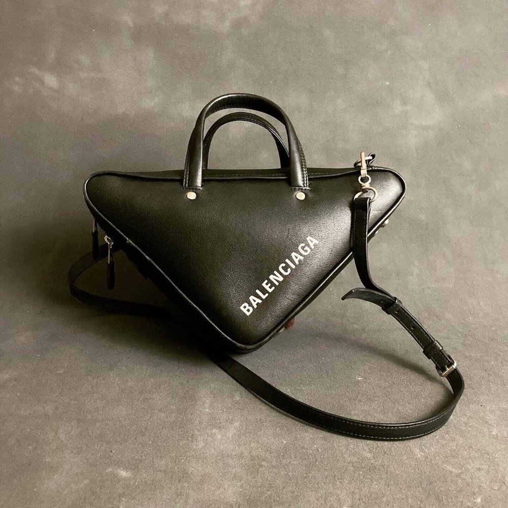 Balenciaga Triangle Duffle S Crossbody Bag